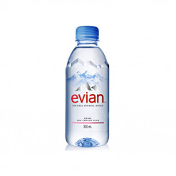 EVIAN MINERAL WATER 330 ML