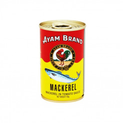 AYAM BRAND MACKEREL (JITNEY) 155 GM