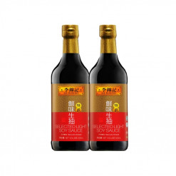 LEE KUM KEE SELECTED LIGHT SOY SAUCE 500MLX2