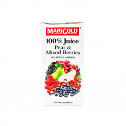 MARIGOLD 100% JUICE PEAR & MIXED BERRY 1 LITRE