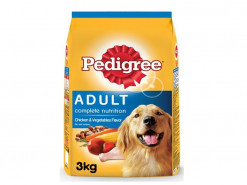PEDIGREE DRY CHICKEN+VEG 3 KG