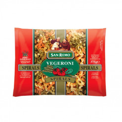 S/REMO VEGERONI SPIRALS 375 GM