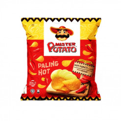 MISTER P/CHIPS HOT&SPICY 60GM