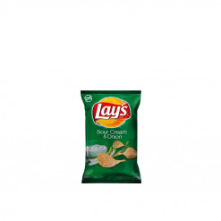 LAY'S POTATO CHIP SOUR CREAM & ONION 184 GM