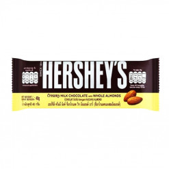 HERSHEY'S MILK CHOCOLATE ALMOND 40GM