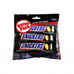 SNICKERS PEANUT PRO.PACK 51 GM X 3