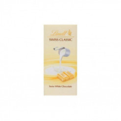 LINDT WHITE CHOC 100 GM