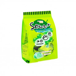 LOT 100 SOUR+GUMMY APPLE 100GM