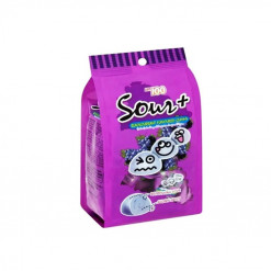 LOT 100 SOUR+GUMMY BLACKCURRANT 100GM