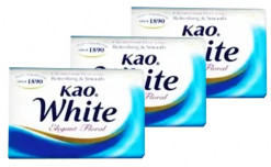 KAO WHITE SOAP ELEGANT 130GMX3