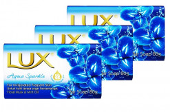 LUX SOAP AQUA SPARKLE 80GMX3