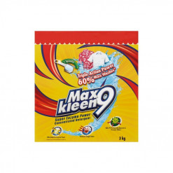 MAX KLEEN 9 CONCENTRATED DETERGENT POWDER ULTRA 3 KG