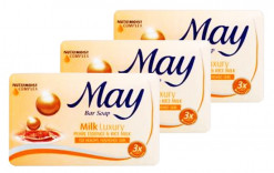 MAY SOAP MILK LUXURY 85GMX3
