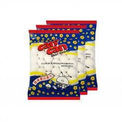 CAN CAN MOTH BALL 130GM X 3