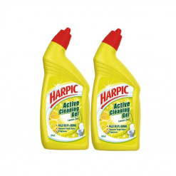 HARPIC LIQUID TOILET CLEANER LEMON 500MLX2