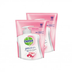DETTOL HAND WASH REFILL SKINCARE 225MLX2