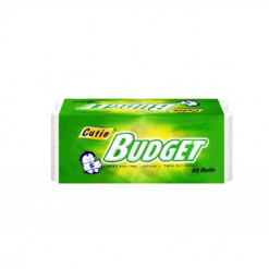 BUDGET TOILET ROLL 20 ROLL