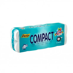 CUTIE COMPACT TOILET ROLL 10 ROLL