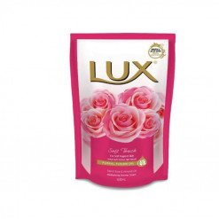 LUX SHOWER CREAM REFILL SOFT TOUCH 600ML