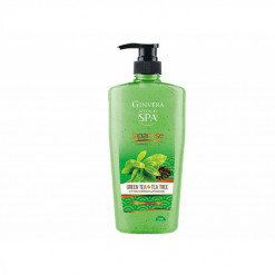 GINVERA SPA SHOWER SCRUB GREEN TEA 750GM