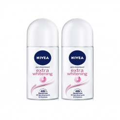 NIVEA ROLL ON EXTRA WHITENING 50MLX2