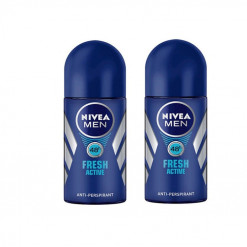 NIVEA DEO MEN ROLL ON FRESH 50MLX2