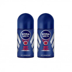 NIVEA DEO MEN ROLL ON DRY 50MLX2