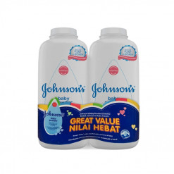 JOHNSON'S BABY POWDER REGULAR 500GMX2