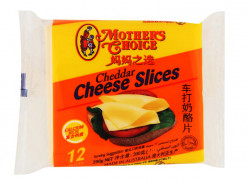 MOTHER'S CHOICE CHEDDAR CHEESE SLICES 12S 200GM