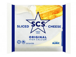 SCS CHEESE SLICES ORIGINAL 10S/200GM