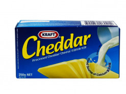 KRAFT CHEDDAR CHEESE PACKETS 250 GM (BLUE)
