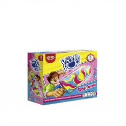 WALLS P/POP RAINBOWL SP 60MLX8S