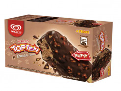 WALL'S TOP TEN CHOCALATE 4 STICKS