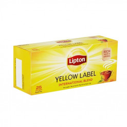 LIPTON YELLOW LABEL SERVICING  TEABAGS S25