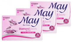 MAY SOAP DIAMOND DAZZLE 85GMX3