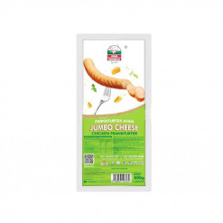 AYAM DINDING'S JUMBO CHICKEN FRANK CHEESE 6PCS