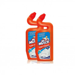 MR MUSCLE TOILET CLEANER MARINE 500MLX2