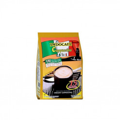 INDOCAFE CAPPUCINO 25GM X 15S