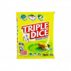TRIPLE DICE DETERGENT POWDER LEMON 800GM