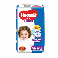 HUGGIES DRYPANTS SJP  XXL28S (69953) BY
