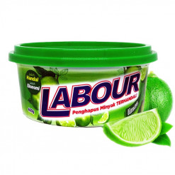 LABOUR DISH WASHING PASTE LIME 400GM