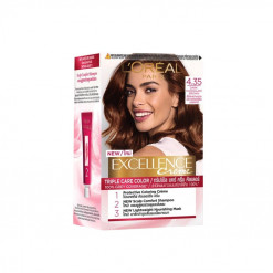 LOREAL EXCELLENCE HAIR COLOR NO.4.35 DARK CARAMEL BRW