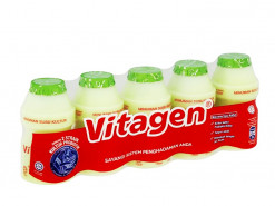 VITAGEN CULTURED MILK APPLE 125ML X 5S