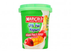 MARIGOLD O% FAT YOGHURT CREAM PEACH MANGO 135GM