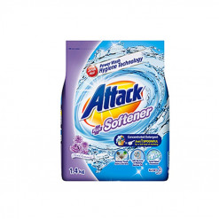 ATTACK DETERGENT PLUS SOFTENER FLORAL ROMANCE 1.4KG