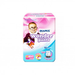 DIAPEX WONDER PANTS S.JUMBO XL 40S