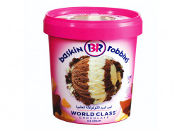 BASKIN ROBBINS ICE CREAM WORLD CLASS CHOCOLATE 1L