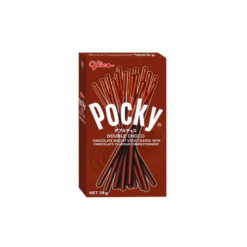GLICO POCKY DOUBLE CHOCO 39GM-DOUBLE CHOCO