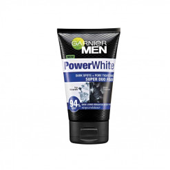 GARNIER MEN POWER WHITE ANTI DARK SPOTS+PORE TIGHTENING DUO FOAM 100ML