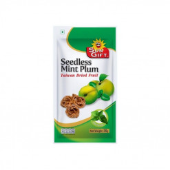 TG SUN GIFT SEEDLESS D/PLUM 18GM-DRIED PLUM